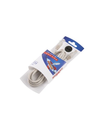 Патч-корд U/UTP RJ45-RJ45, CAT 5e, PVC, серый, 1,5м REXANT 06-3202 в Ессентуках Патчкорды (медные) Pintop.ru