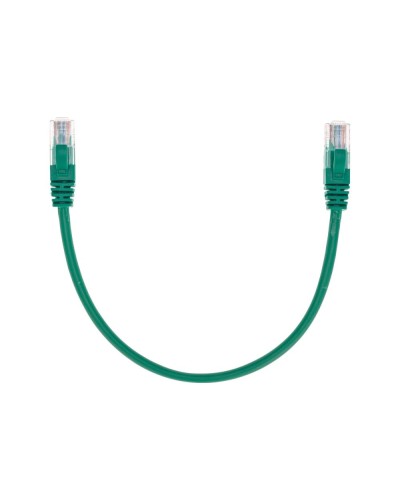 Патч-корд U/UTP, CAT 5e, RJ45-RJ45, 26AWG, LSZH, зеленый, 0,3м REXANT 02-0106-03 в Ессентуках Патчкорды (медные) Pintop.ru