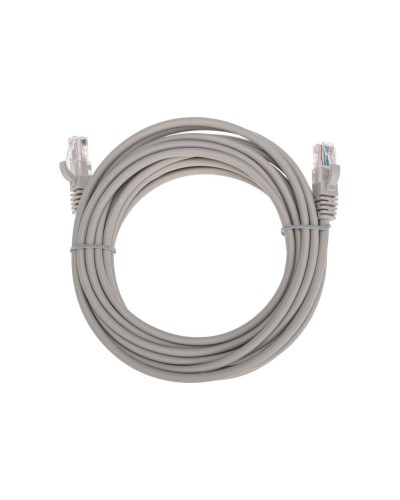 Патч-корд U/UTP, CAT 5e, RJ45-RJ45, 26AWG, LSZH, серый, 5м REXANT 02-0100-5 в Ессентуках Патчкорды (медные) Pintop.ru
