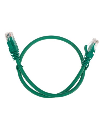 Патч-корд U/UTP, CAT 6, RJ45-RJ45, 26AWG, LSZH, зеленый, 0,5м REXANT 02-0296-05 в Ессентуках Патчкорды (медные) Pintop.ru