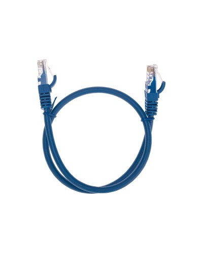 Патч-корд U/UTP, CAT 6, RJ45-RJ45, 26AWG, LSZH, синий, 0,5м REXANT 02-0294-05 в Ессентуках Патчкорды (медные) Pintop.ru