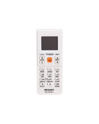 Пульт универсальный для кондиционеров RX-101AII REXANT 38-0103 в Ессентуках Системы видеонаблюдения Pintop.ru