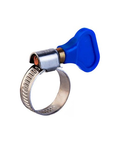 Хомут червячный 20-32/9-0,7мм, с ключом, нержавеющая сталь W2, (50 шт/уп) REXANT 07-0720-1 в Ессентуках Стяжки-хомуты Pintop.ru