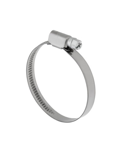 Хомут червячный 70-90/12-0,8мм, нержавеющая сталь W2, (25 шт/уп) REXANT 07-0770-12 в Ессентуках Стяжки-хомуты Pintop.ru