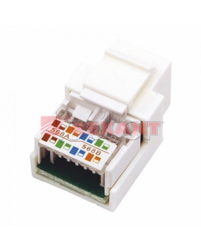 Гнездо вставка RJ-45 (Keystone Jack) CAT5e, ТИП-2 (10шт/уп) REXANT 03-1012 в Ессентуках Коннекторы Pintop.ru