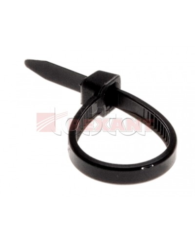 Хомут-стяжка нейлоновый 2.5х60 мм чёрный (100шт/уп) REXANT 07-0061 в Ессентуках Стяжки-хомуты Pintop.ru