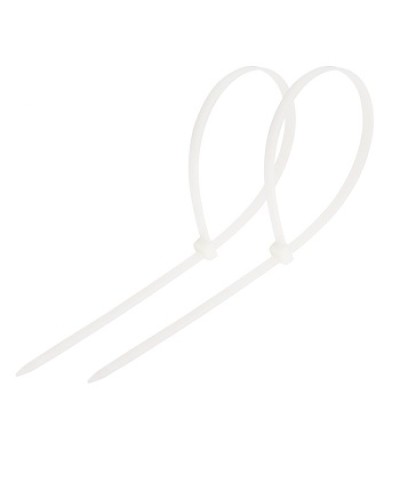 Хомут-стяжка нейлоновый 250x3.6 мм белый (100шт/уп) REXANT 07-0250 в Ессентуках Стяжки-хомуты Pintop.ru