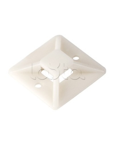 Площадка самоклеющаяся 25 х 25 мм 100 шт (10шт/уп) REXANT 07-2025 в Ессентуках Стяжки-хомуты Pintop.ru