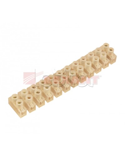 Колодка клеммная КВ-4 3А 4мм² (10шт/уп) REXANT 07-5004 в Ессентуках Аксессуары для кабель-канала Pintop.ru