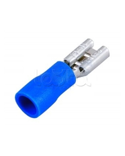 Клемма плоская изолированная 1.5-2.5 мм² (КПИ гнездо - 9мм) (100шт/уп) REXANT 08-0434 в Ессентуках Клеммные колодки Pintop.ru