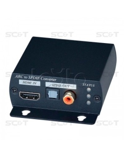 Преобразователь цифрового аудио из HDMI сигнала SC&T ARC01 в Ессентуках Видеоусилители, Модуляторы, Делители Pintop.ru