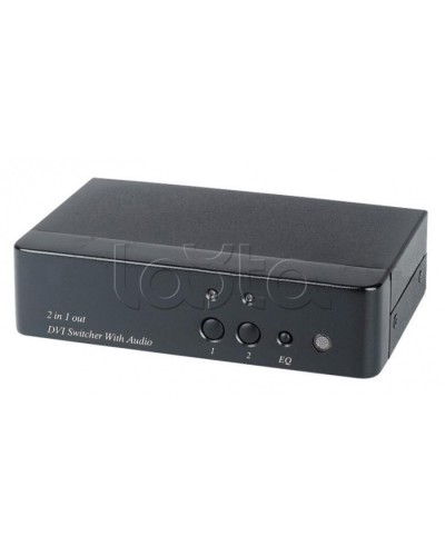 Коммутатор DVI и аудио сигналов SC&T DS02A в Ессентуках Видеоусилители, Модуляторы, Делители Pintop.ru