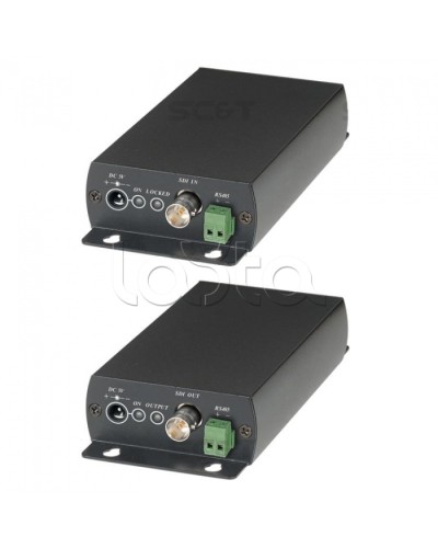 Комплект для передачи HD-SDI и RS485 по одному кабелю витой пары SC&T SDI05A в Ессентуках Видеоусилители, Модуляторы, Делители Pintop.ru