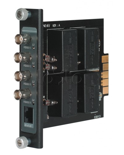 Приемник пассивный 4-х видеосигналов по витой паре, до 600 м SC&T TRP414VH в Ессентуках Видеоусилители, Модуляторы, Делители Pintop.ru