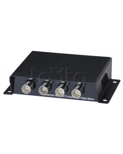 Приемопередатчик пассивный 4-канальный, HDCVI/TVI/AHD, по витой паре SC&T TTP414HD в Ессентуках Видеоусилители, Модуляторы, Делители Pintop.ru