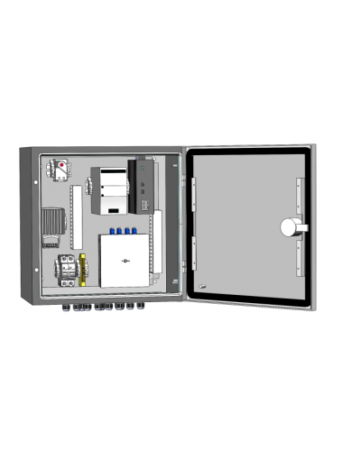 Узел коммутации всепогодный SpaceCam SC-Box-L2-4GP-120-2G(A) в Ессентуках Коммутаторы Pintop.ru