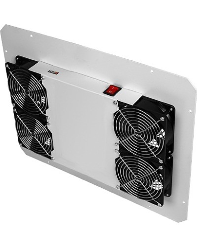 Панель вентиляционная с 4 вентиляторами TLK TLK-FAN4-GY в Ессентуках Вентиляторные модули Pintop.ru