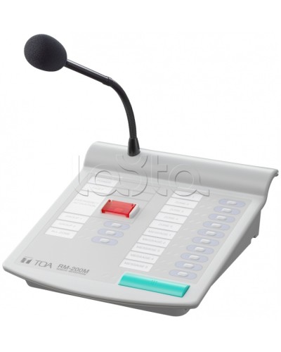 Панель микрофонная TOА RM-200M S в Ессентуках Системы оповещения и трансляции TOA Pintop.ru