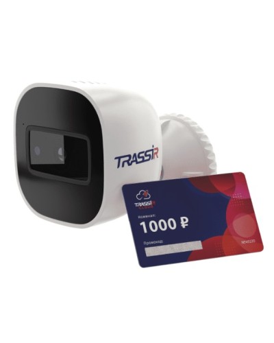 IP-камера видеонаблюдения уличная TRASSIR CloudBulletWifi в Ессентуках IP-камеры Pintop.ru