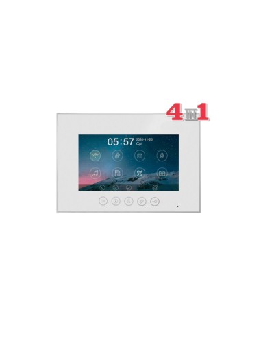 Монитор цветного видеодомофона Tantos Marilyn HD s (White) VZ в Ессентуках Абонентские видеоустройства Pintop.ru