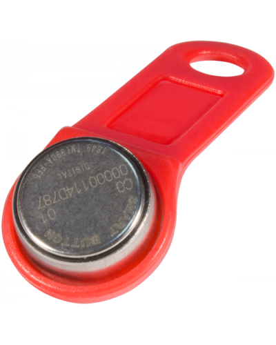 Ключ Tantos TM1990A iButton TS (красный) в Ессентуках Дополнительное оборудование для СКУД Pintop.ru