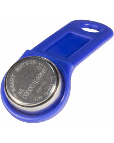 Ключ Tantos TM1990A iButton TS (синий) в Ессентуках Дополнительное оборудование для СКУД Pintop.ru