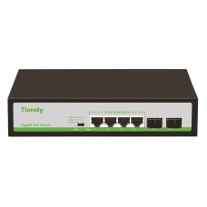 РоЕ коммутатор Tiandy TC-P3S06 Spec:H/0402/AT/60