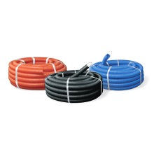 Труба ПНД гофрир. легкая, диам 16мм Экопласт 20016