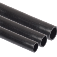 Труба гладкая ПНД тяжелая диам 63 мм, цвет чёрный (3м) Экопласт 23063