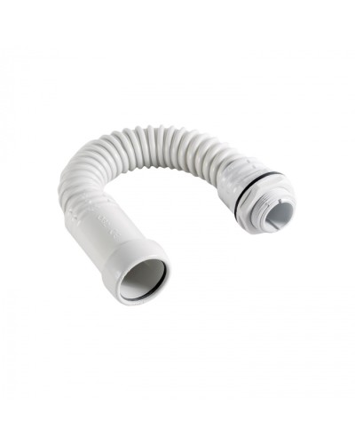 CXS32 Гибкий поворот «труба-коробка» D32мм (1уп = 20шт) Экопласт (43332-20) в Ессентуках Повороты, муфты, тройники Pintop.ru