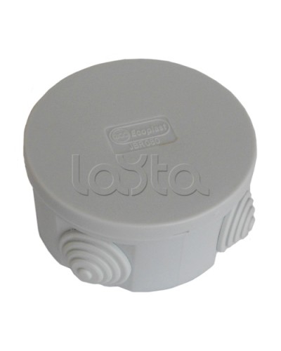 Коробка распаячная D70x36 мм, 4 вых Экопласт 44001HF в Ессентуках Распределительные коробки Pintop.ru