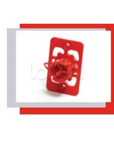 Втулка концевая для заливки в бетон 20/32мм (красный) Экопласт 44608 в Ессентуках Крепежные изделия Pintop.ru