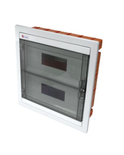 Щиток скрытой установки, 24 модулей, IP40 Экопласт 46024 в Ессентуках Боксы для автоматов Pintop.ru