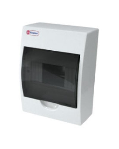 Шкаф настенный с дверцей, 8 модулей, IP40 Экопласт 46108 в Ессентуках Боксы для автоматов Pintop.ru