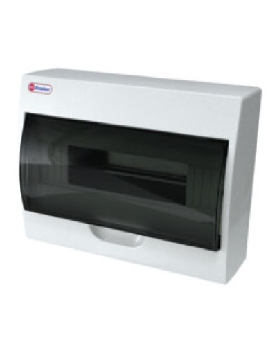 Шкаф настенный с дверцей, 24 модулей, IP40 Экопласт 46124 в Ессентуках Боксы для автоматов Pintop.ru