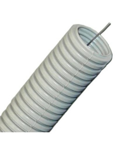 Труба гофрированная ПП легкая диам 40 мм, с зондом Экопласт 60140 в Ессентуках Труба гофрированная Pintop.ru