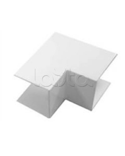 Угол внутренний для кабель-канала МЕХ, для сечения 40x40 Экопласт 72109 в Ессентуках Аксессуары для кабель-канала Pintop.ru