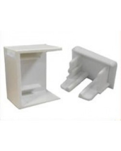 Заглушка для кабель-канала MEX, для сечения 75/3x20 Экопласт 72816 в Ессентуках Аксессуары для кабель-канала Pintop.ru