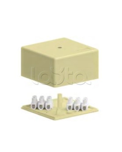 SD4 Коробка распределительная для о/п, 140x75x40мм без галогена (белый) Экопласт (72933HF) в Ессентуках Распределительные коробки Pintop.ru