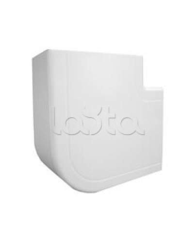 Угол плоский для кабель-канала INSTA, для сечения 100х55 Экопласт 76311 в Ессентуках Аксессуары для кабель-канала Pintop.ru