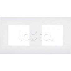 Накладка розетки телефонной или компьютерной 22,5х45 мм под рамку LK45 Экопласт (854204)