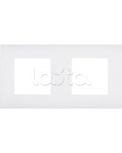 Накладка розетки телефонной или компьютерной 22,5х45 мм под рамку LK45 Экопласт (854204) в Ессентуках Аксессуары для кабель-канала Pintop.ru