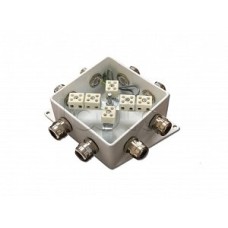Коробка монтажная огнестойкая Гефест КМ-О (12к)-IP66-120х120, дваввода