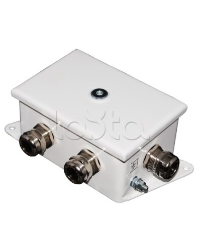 Коробка монтажная огнестойкая Гефест КМ-О (12к)-IP66-d, три ввода 120х80х68 в Ессентуках Распределительные коробки Pintop.ru