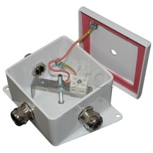 Коробка монтажная огнестойкая Гефест КМ-О (6к*10,0)-IP66-100х100, три ввода