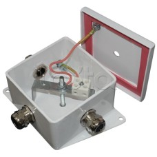 Коробка монтажная огнестойкая Гефест КМ-О (6к*6,0)-IP66 четыре ввода 100х100