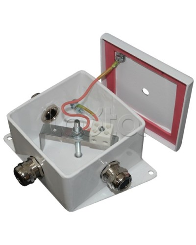 Коробка монтажная огнестойкая Гефест КМ-О (6к*6,0)-IP66 три ввода 100х100 в Ессентуках Распределительные коробки Pintop.ru