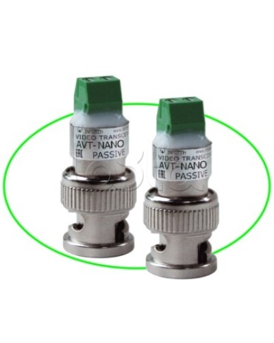 Комплект пассивных приемопередатчиков ИНФОТЕХ AVT-Nano Passive XL в Ессентуках Видеоусилители, Модуляторы, Делители Pintop.ru