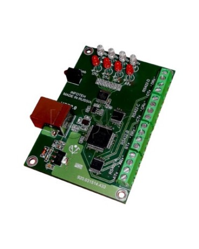 Конвертер USB/RS-422 ИНФОТЕХ AVT-USB/4RS422 в Ессентуках Дополнительное оборудование для ОПС Pintop.ru