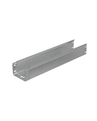 Лоток неперфорированный 100х150х1,2 L4000 мм Быстрый монтаж ПЛЮС КМ-профиль (LNplus100-150-1.2-4000) в Ессентуках Кабельные лотки Pintop.ru